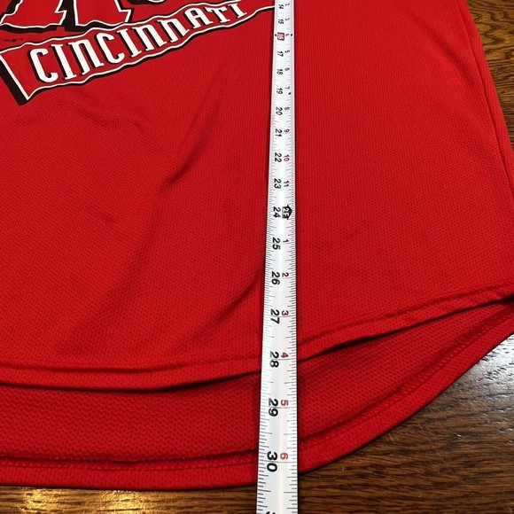 VTG 1993 Cincinnati Reds MLB Ringer Baseball T shirt Size XL Made in USA RARE - Picture 7 of 10